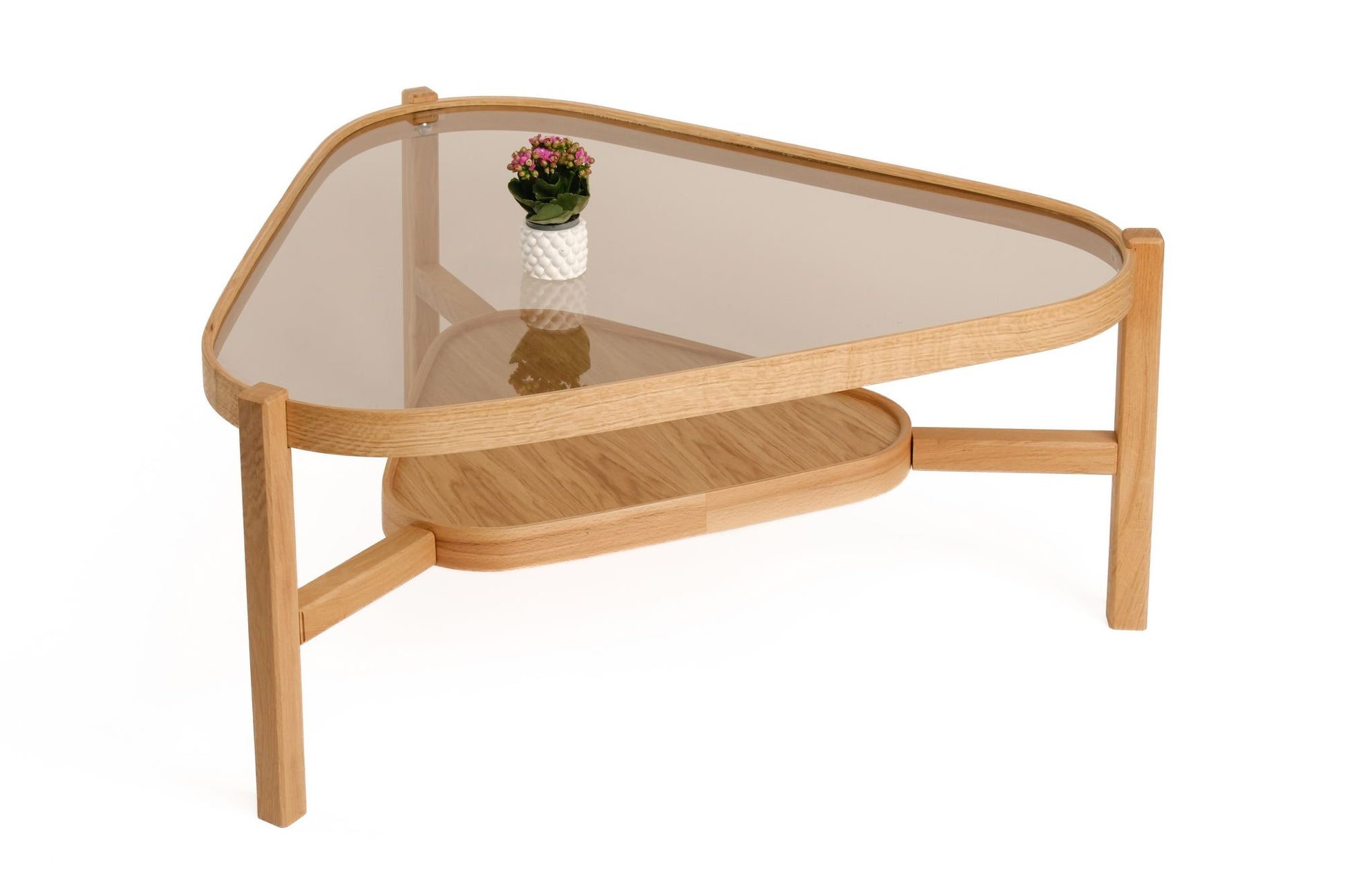 Τραπεζάκι Σαλονιού Δρυς 95 x 48 x 95 εκ. 643MRL1123