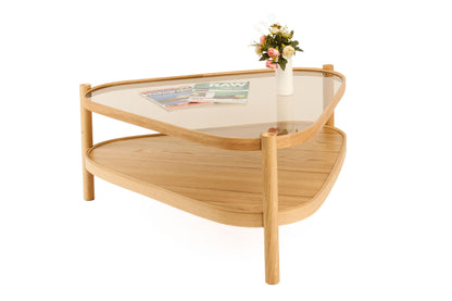 Τραπεζάκι Σαλονιού Δρυς 95 x 48 x 95 εκ. 643MRL1133