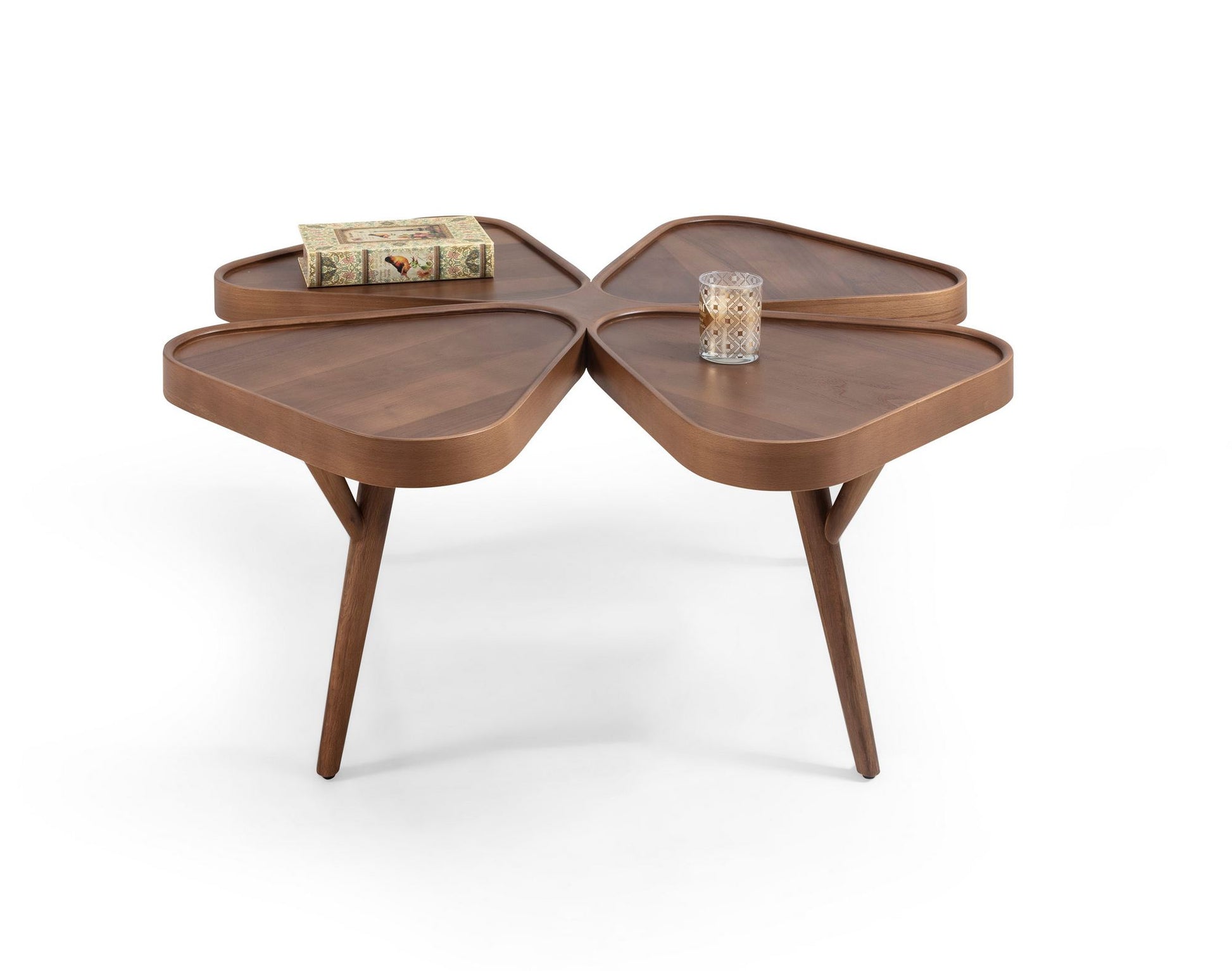 Τραπεζάκι Σαλονιού Καρυδιά 100 x 44 x 100 εκ. 643MRL1153