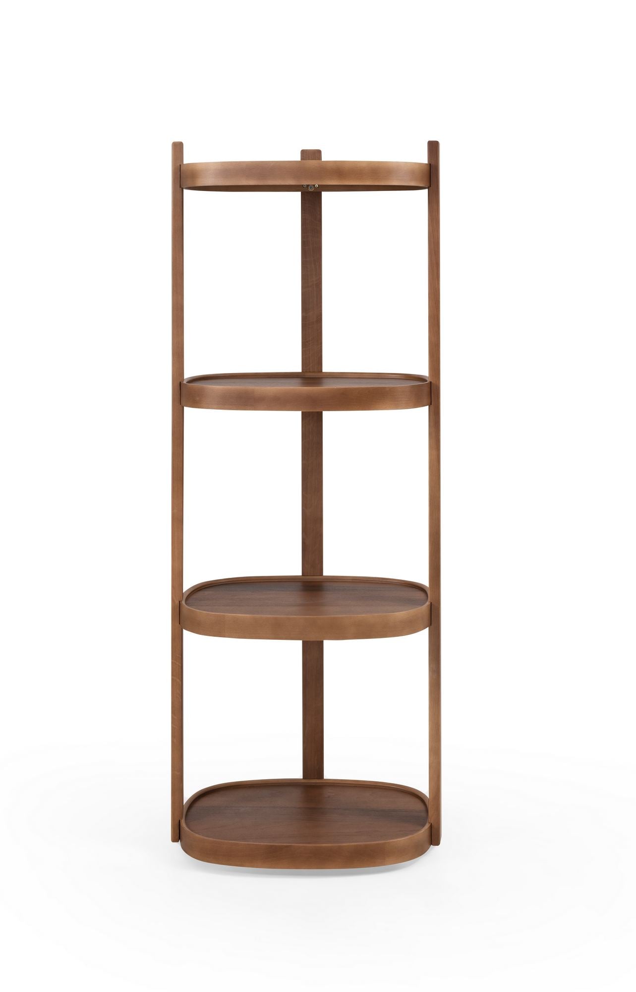 Βιβλιοθήκη Καρυδί 55x150x38 εκ 643MRL1504