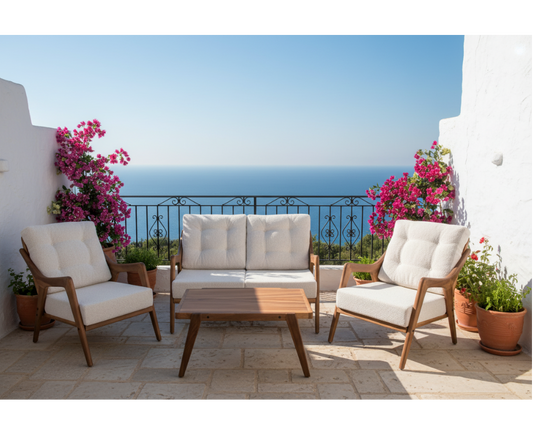 Σαλόνι Κήπου Σετ