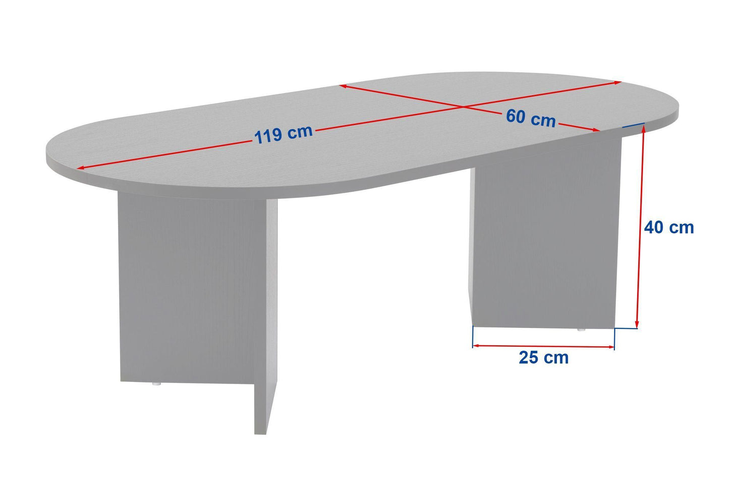 Τραπεζάκι Σαλονιού Lumiere Μαύρο 119 x 60 x 40 εκ GR668NRD1118