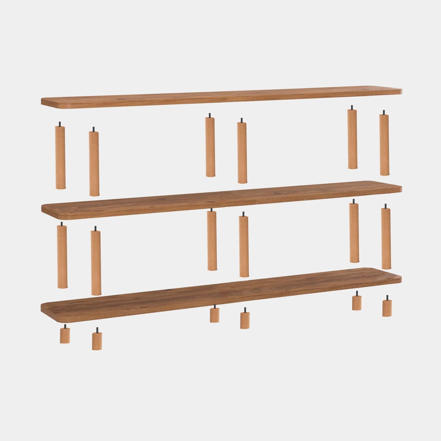 Βιβλιοθήκη 150 × 35 × 74,9 εκ. Atlantic Pine GR688DRA1205