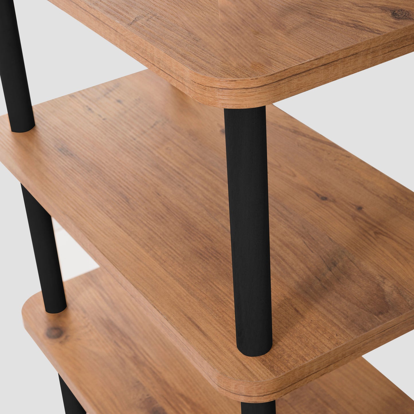 Βιβλιοθήκη 80 × 28 × 75 εκ. Μαύρο Atlantic Pine GR688DRA1210