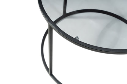 Τραπεζάκι Σαλονιού Μαύρο 15 x 15 x 43 εκ GR706CLN1140