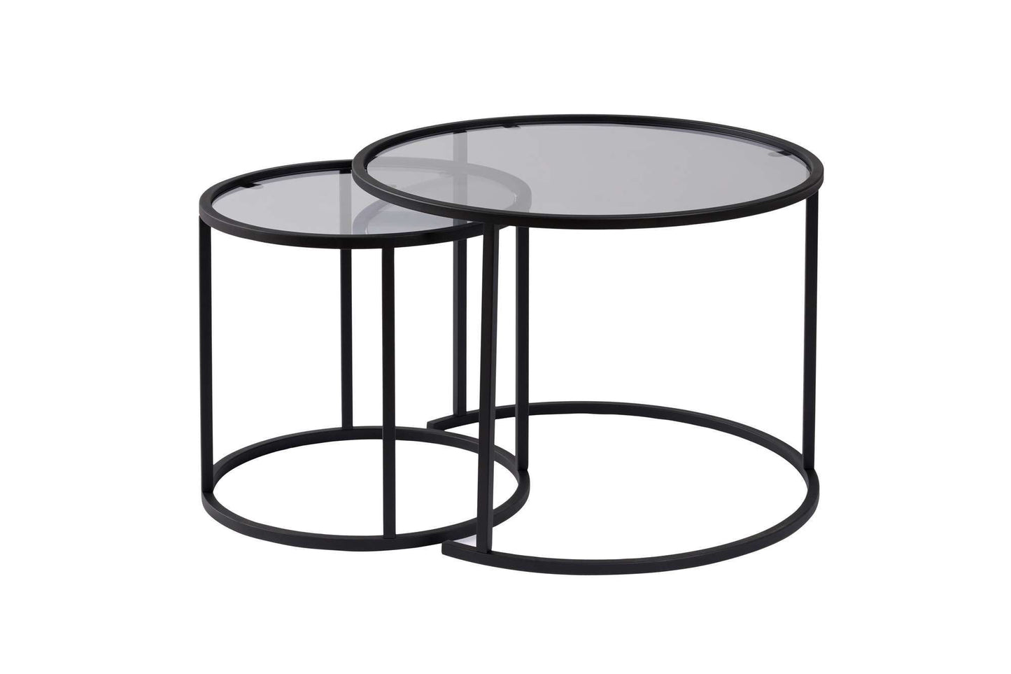 Τραπεζάκι Σαλονιού Set Μαύρο 15 x 15 x 39 εκ GR706CLN1142