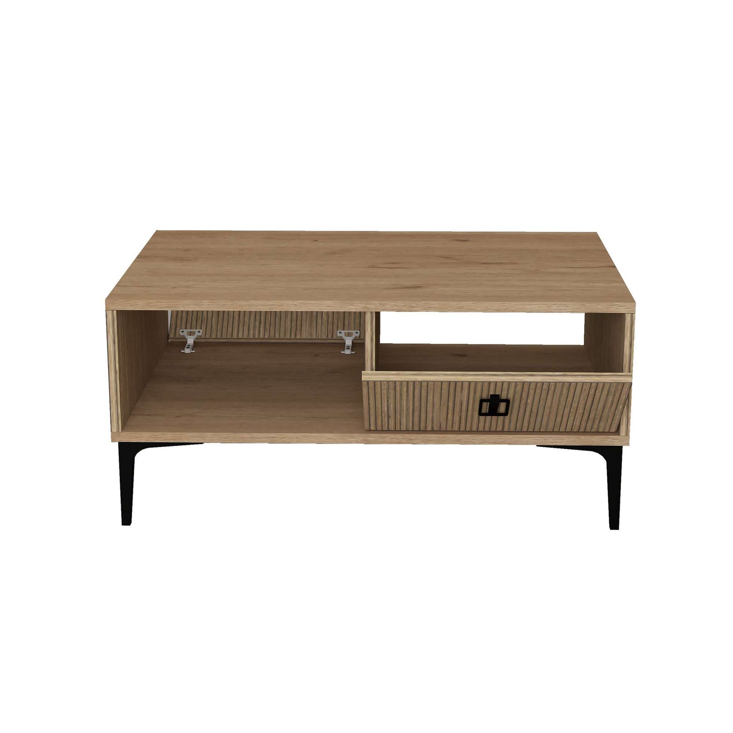 Τραπεζάκι Σαλονιού Δρυς Sapphire 90 x 60 x 18 εκ GR707DWL1104