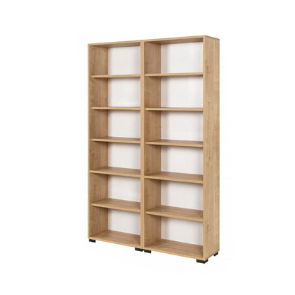 Βιβλιοθήκη Δρυς Sapphire 120x2x30 εκ 707DWL1132
