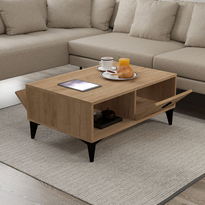 Τραπεζάκι Σαλονιού Δρυς Sapphire 90 x 41,5 x 60 εκ. 707DWL1141