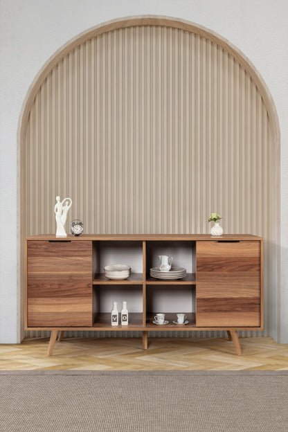 Κονσόλα Μπουφές 160x82x44 εκ Καρυδί 707DWL1253