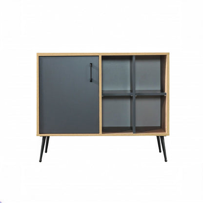 Κονσόλα Μπουφές 100x83x44 εκ Δρυς Sapphire / Ανθρακί 707DWL1263