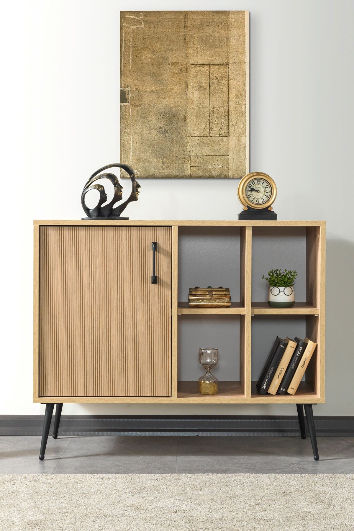 Κονσόλα Μπουφές 100x83x44 εκ Δρυς Sapphire 707DWL1264