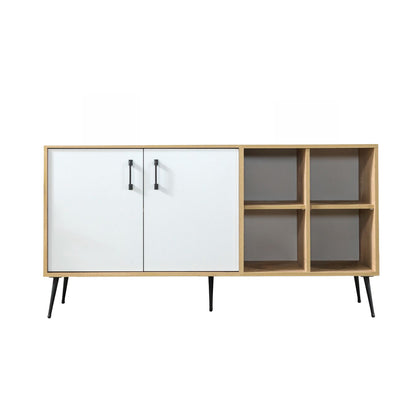 Κονσόλα Μπουφές 160x83x44 εκ Δρυς Sapphire / Λευκό 707DWL1270