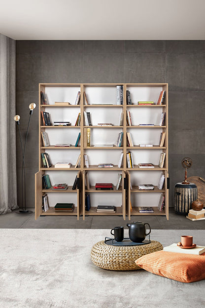 Βιβλιοθήκη Δρυς Sapphire 180x2x30 εκ 707DWL1281