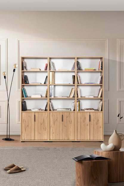 Βιβλιοθήκη Δρυς Sapphire 180x2x30 εκ 707DWL1284