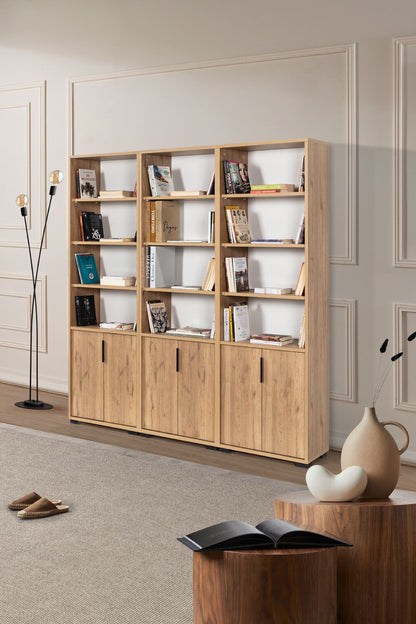 Βιβλιοθήκη Δρυς Sapphire 180x2x30 εκ 707DWL1284