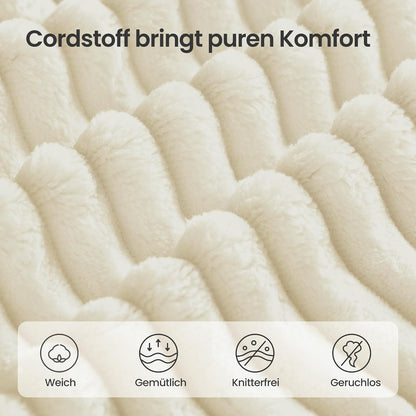 Γωνιακός Καναπές Κρεβάτι Αριστερή Γωνία Πολυμορφικός Εργονομικός Κάθισμα 43εκ Χωρίς Συναρμολόγηση για Σαλόνι Δωμάτιο επισκεπτών κρεμ και γκρί LCS-183WD01