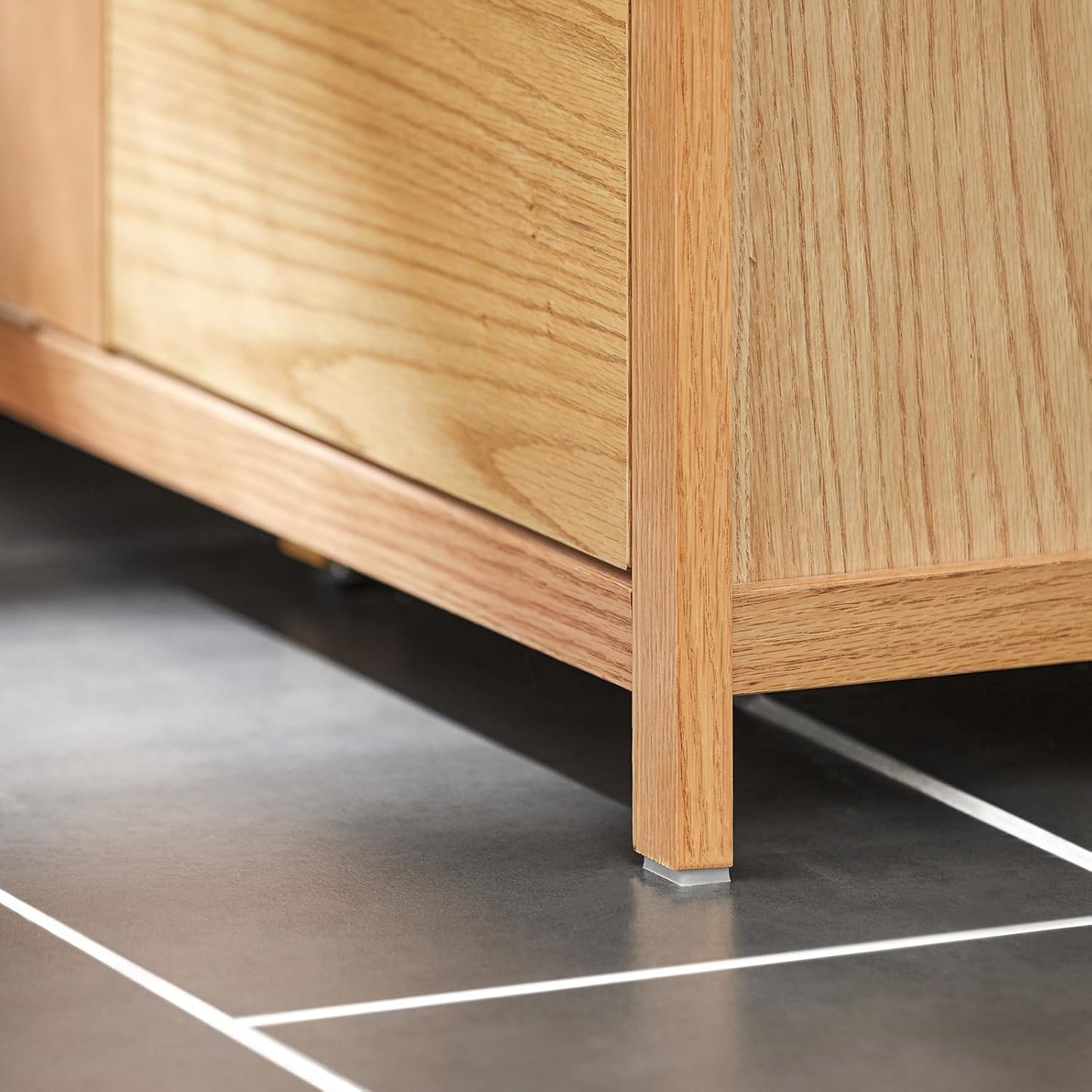 Ντουλάπι Μπάνιου με καλάθι για άπλυτα σακούλα και Συρτάρια 80 x 90 x 35 εκ Φυσικό Χρώμα Ξύλου B0-C993ZHXN