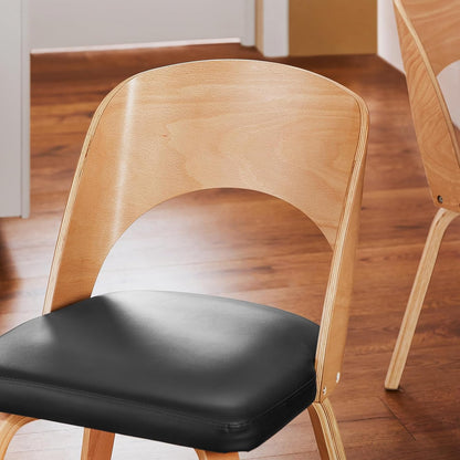 Ξύλινη Καρέκλα Κουζίνας Τραπεζαρίας με πλάτη Καρέκλες Τραπεζαρίας Καρέκλα Γραφείου ύψος καθίσματος 41 εκ B0-DT8W251X