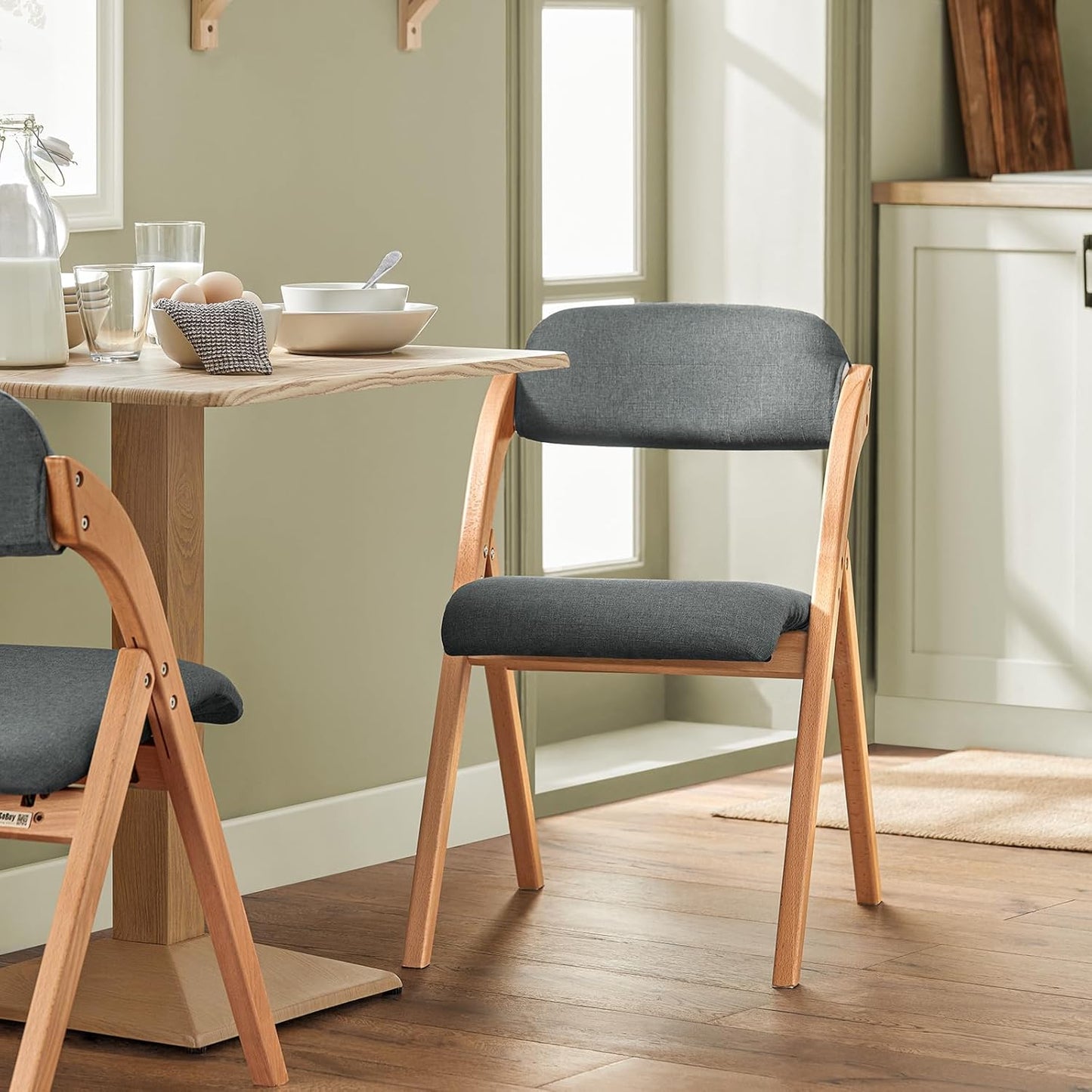 Καρέκλες Τραπεζαρίας Κουζίνας Εργονομική Πτυσσόμενη Εξοικονόμησης Χώρου Συναρμολογημένη για μπαλκόνι Καρέκλα Γραφείου ΣΕ ΔΙΑΦΟΡΑ ΧΡΩΜΑΤΑ B0-C4TQ4XBD