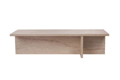 Τραπεζάκι Σαλονιού Travertine 120 x 45 x 30 εκ GR746NRD1103