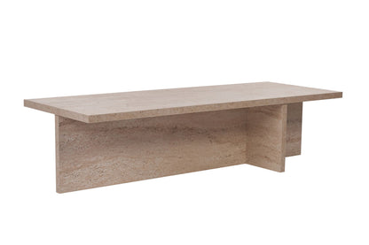 Τραπεζάκι Σαλονιού Travertine 120 x 45 x 30 εκ GR746NRD1103