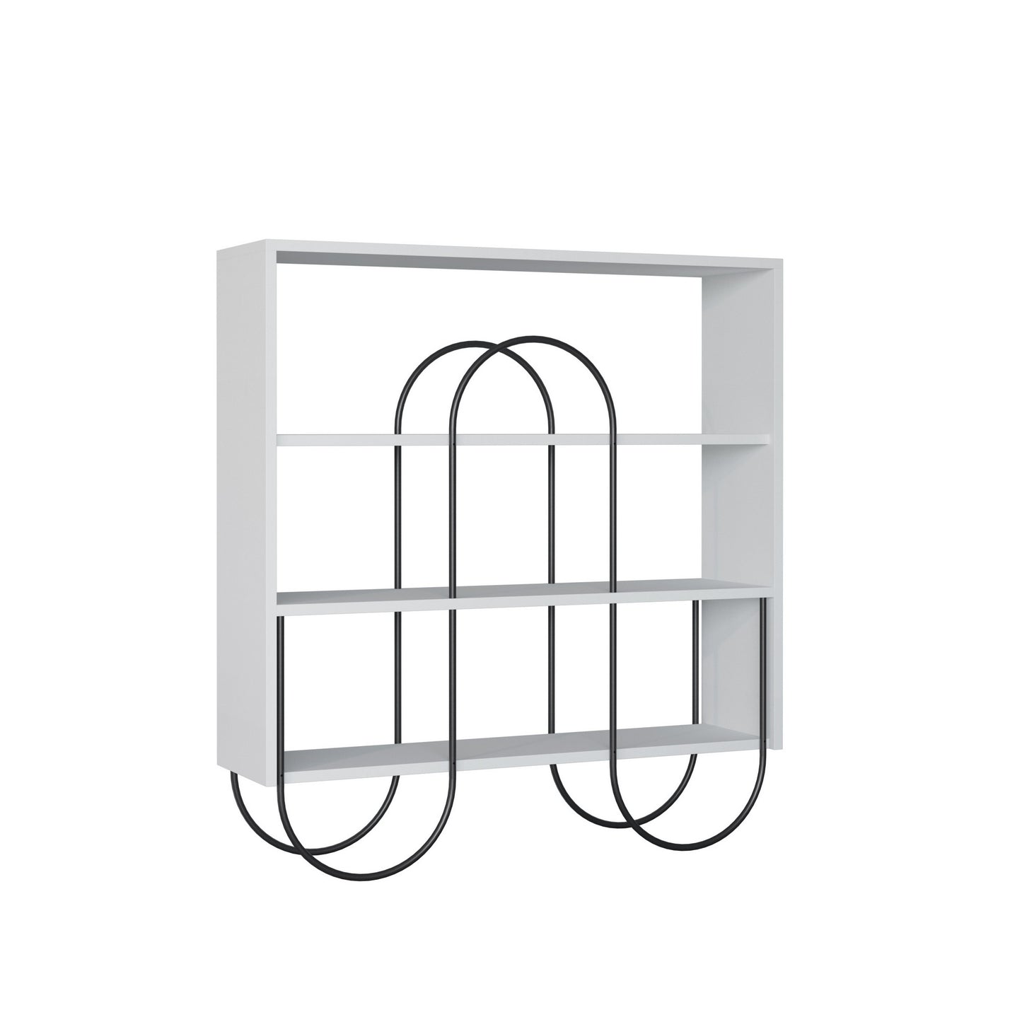 Μπουφές Λευκό 96x25,5x99cm | 776HMS2501