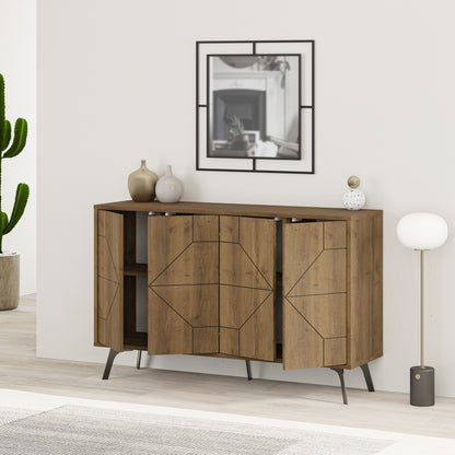 Μπουφές Hitit 123x35x77,4cm | 776HMS2507