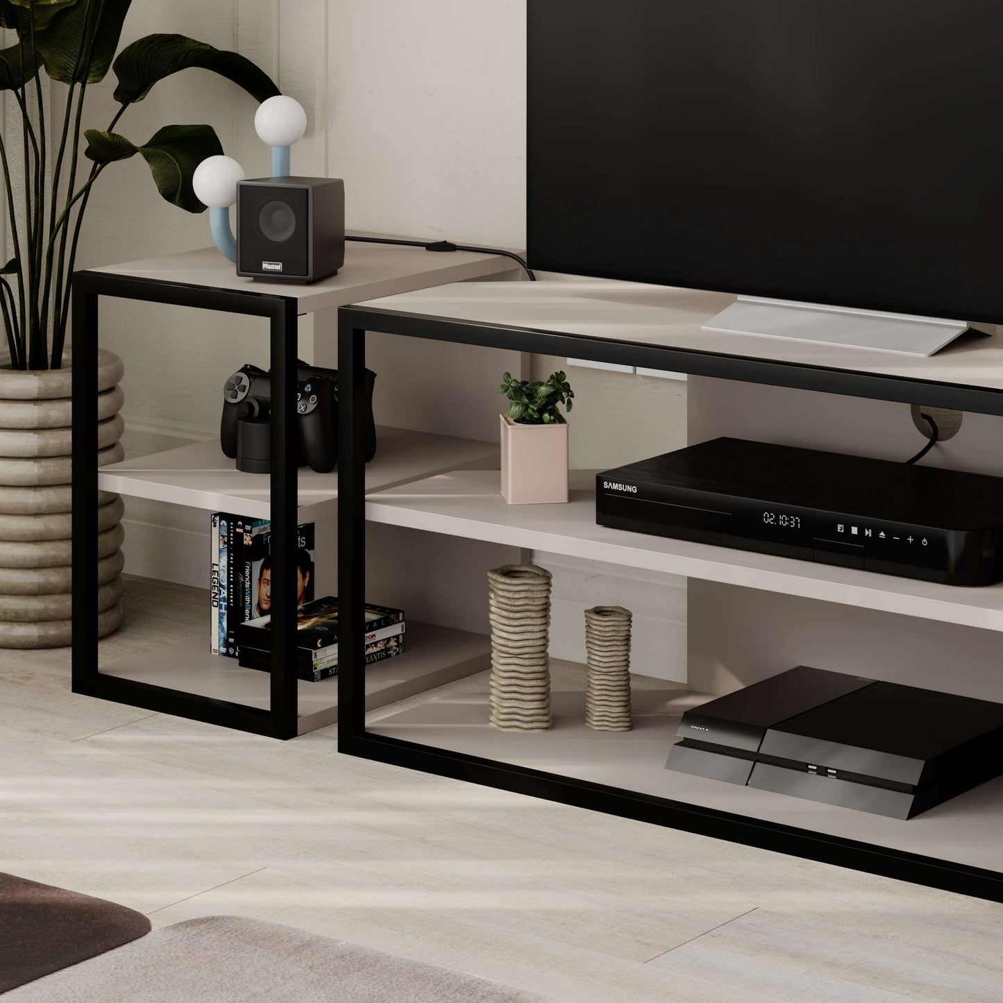 Έπιπλο Τηλεόρασης TV Βάση Σύνθεση Light Mocha | 776HMS3132