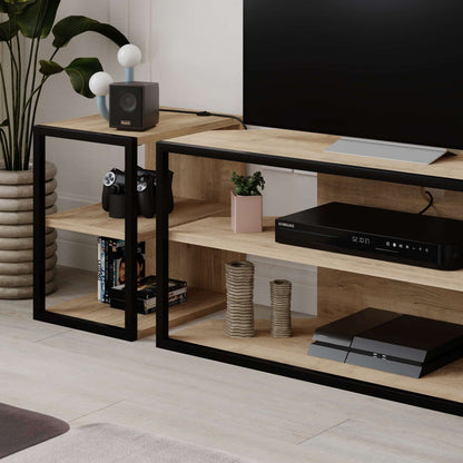 Έπιπλο Τηλεόρασης TV Βάση Σύνθεση Sapphire Δρυς | 776HMS3134