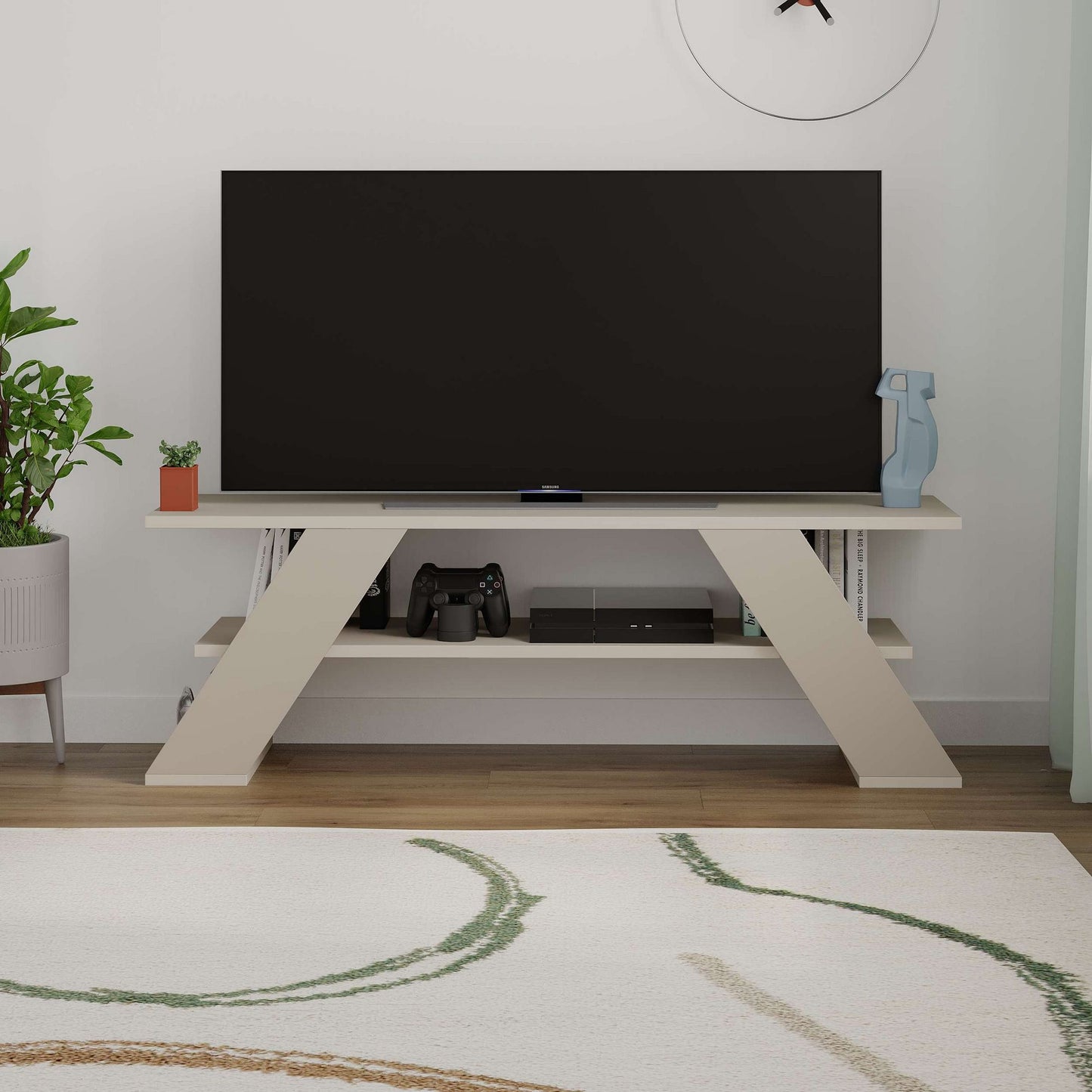 Έπιπλο Τηλεόρασης TV Βάση Σύνθεση Sandstone | 776HMS3138