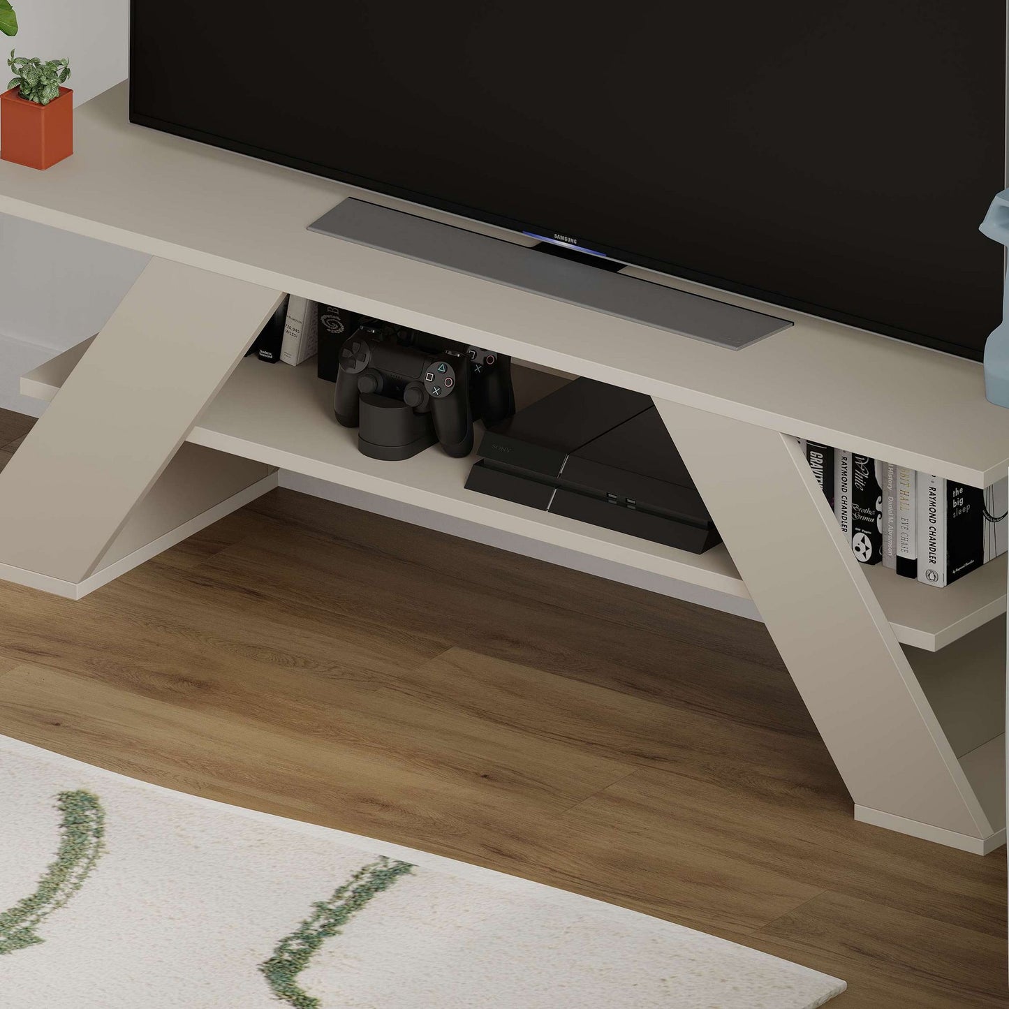 Έπιπλο Τηλεόρασης TV Βάση Σύνθεση Sandstone | 776HMS3138