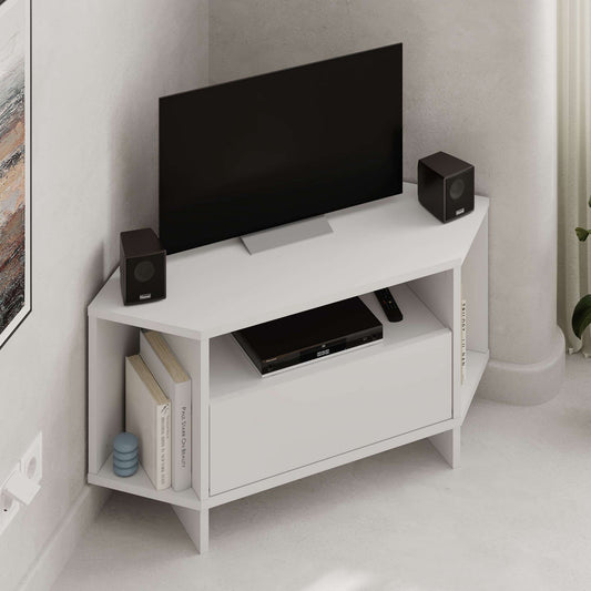 Έπιπλο Τηλεόρασης TV Βάση Σύνθεση Λευκό | 776HMS3144