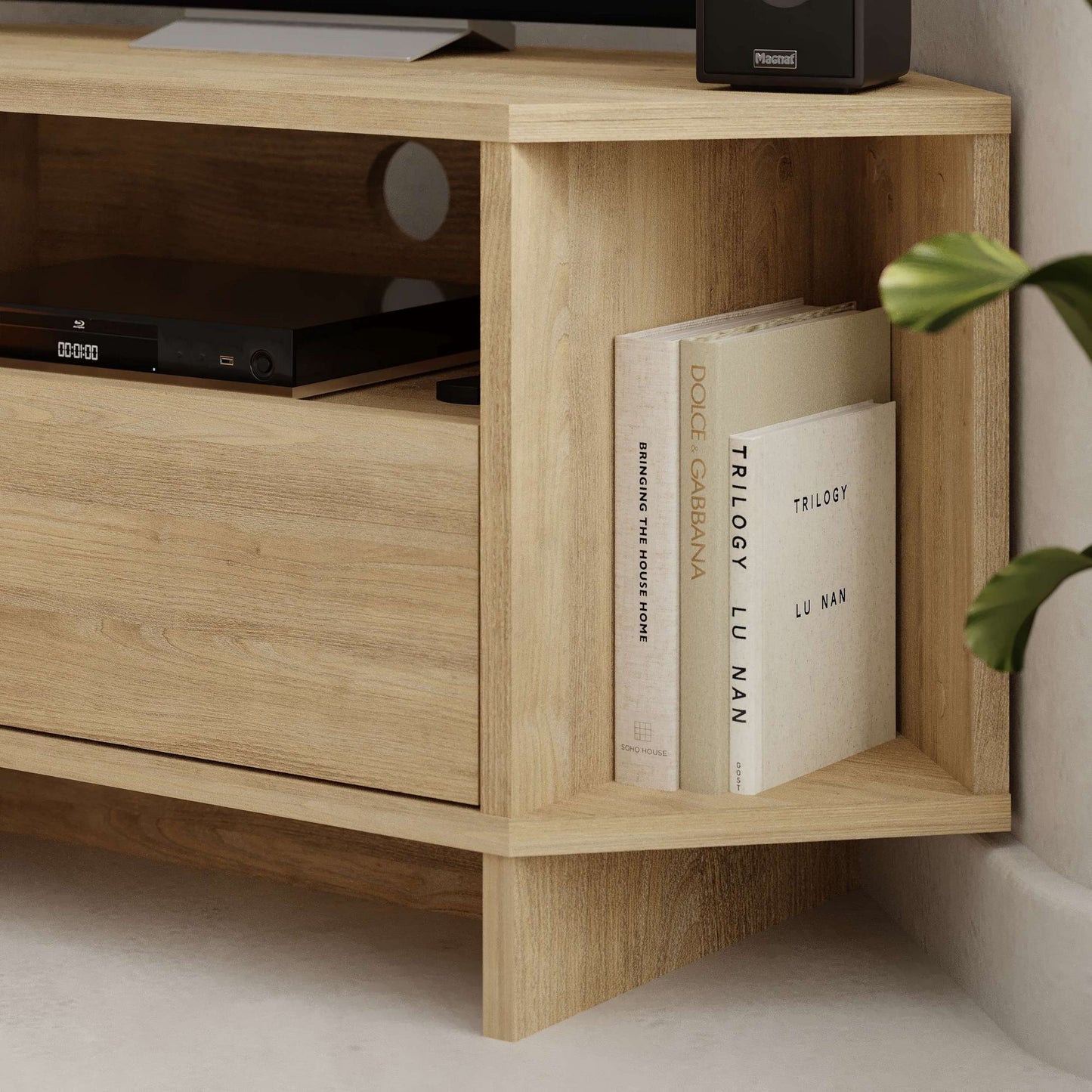 Έπιπλο Τηλεόρασης TV Βάση Σύνθεση Sapphire Δρυς | 776HMS3147