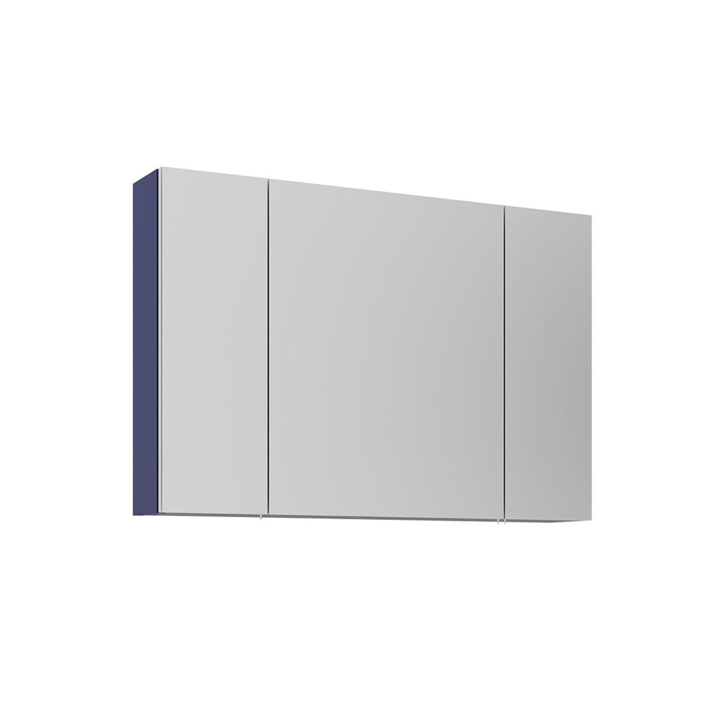 Ντουλάπι Καθρέφτης Μπάνιου 97x66x16 εκ. Matte Navy Blue | 785PNC1292