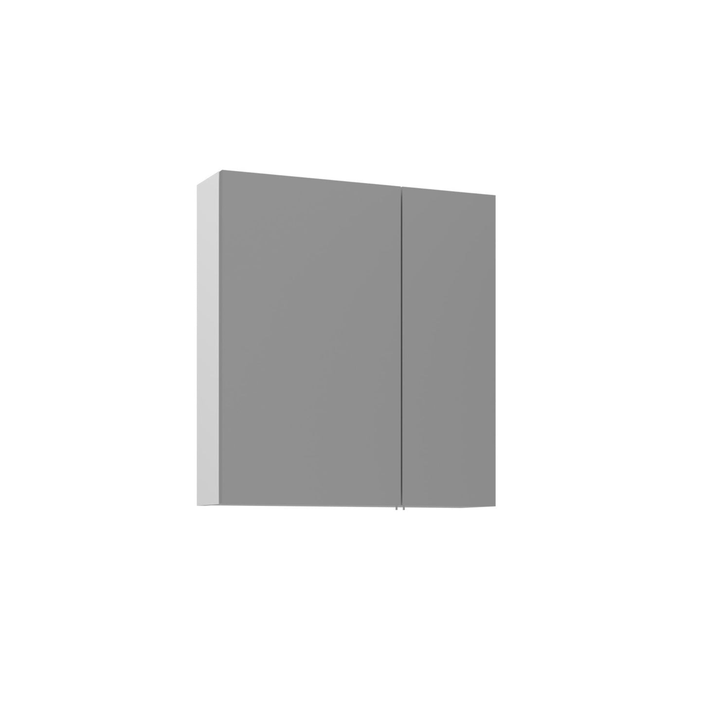 Ντουλάπι Καθρέφτης Μπάνιου 60x66x16 εκ. Matte White | 785PNC1299