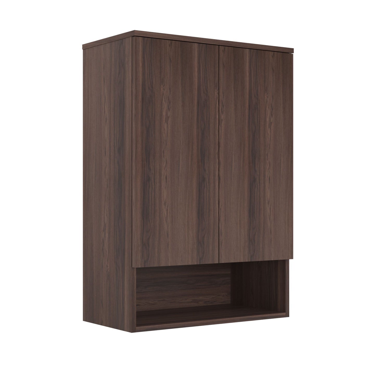Ντουλάπι Καθρέφτης Μπάνιου 70x100x36 εκ. Dark Walnut | 785PNC1467