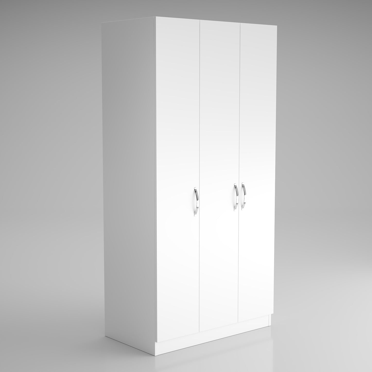 Ντουλάπα 90x181x50 εκ Λευκό 787CDL1309