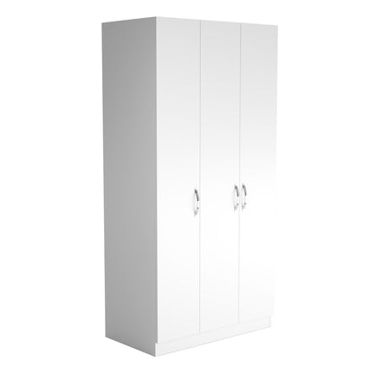 Ντουλάπα 90x181x50 εκ Λευκό 787CDL1309