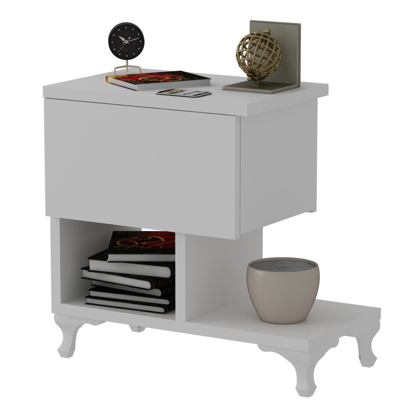 Κομοδίνο Βοηθητικό Τραπεζάκι 38x55x13 εκ. | 788DEC3401