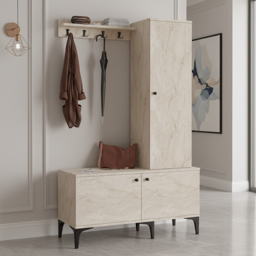 Έπιπλο Εισόδου Βάση για Παλτό 