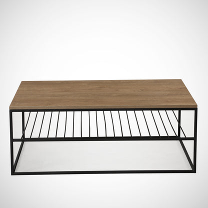 Τραπεζάκι Σαλονιού Καυκάσια Δρυς 95 x 55 x 43 εκ GR801CMY2834