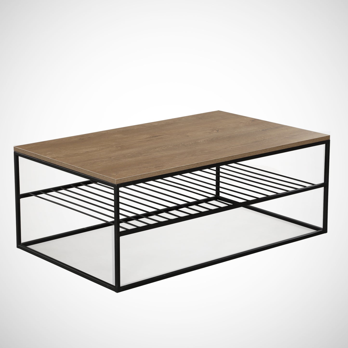 Τραπεζάκι Σαλονιού Καυκάσια Δρυς 95 x 55 x 43 εκ GR801CMY2834