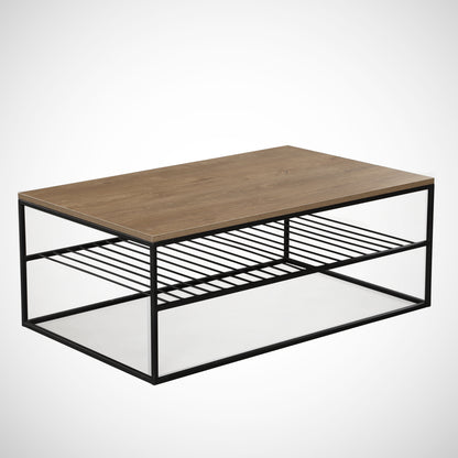Τραπεζάκι Σαλονιού Καυκάσια Δρυς 95 x 55 x 43 εκ GR801CMY2834