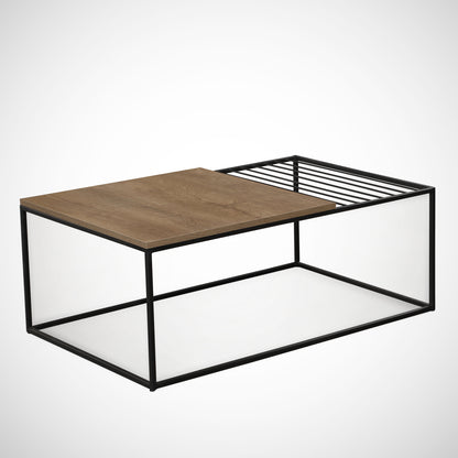 Τραπεζάκι Σαλονιού Καυκάσια Δρυς 95 x 55 x 43 εκ GR801CMY2841