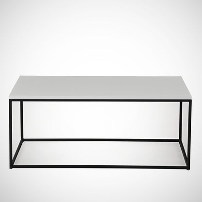 Τραπεζάκι Σαλονιού Λευκό 95 x 55 x 43 εκ GR801CMY2857