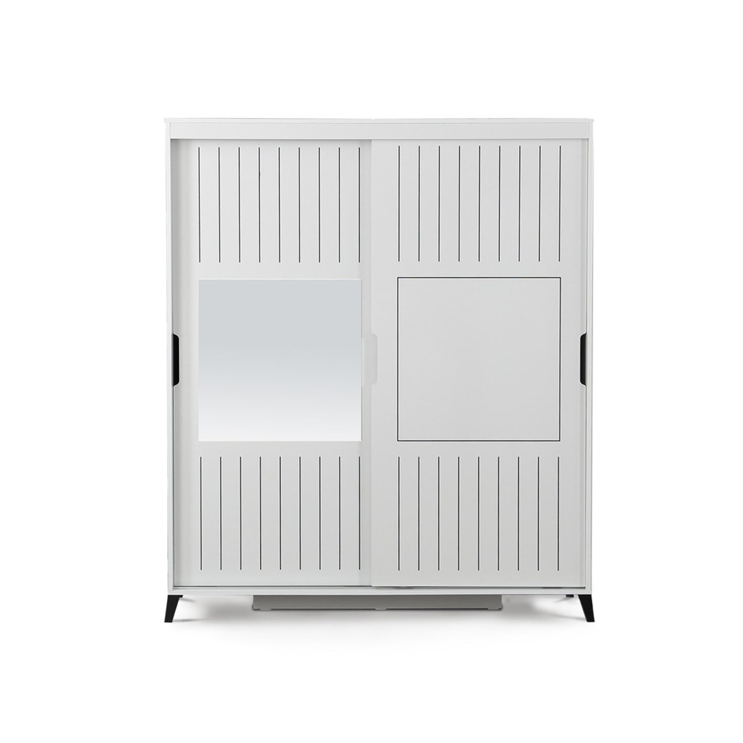 Ντουλάπα 190x216x60 εκ Λευκό 801CMY3410