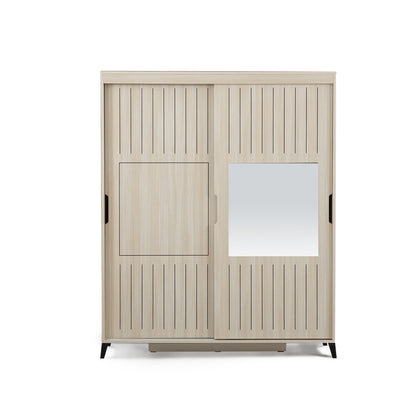 Ντουλάπα 160x216x60 εκ Δρυς 801CMY3429