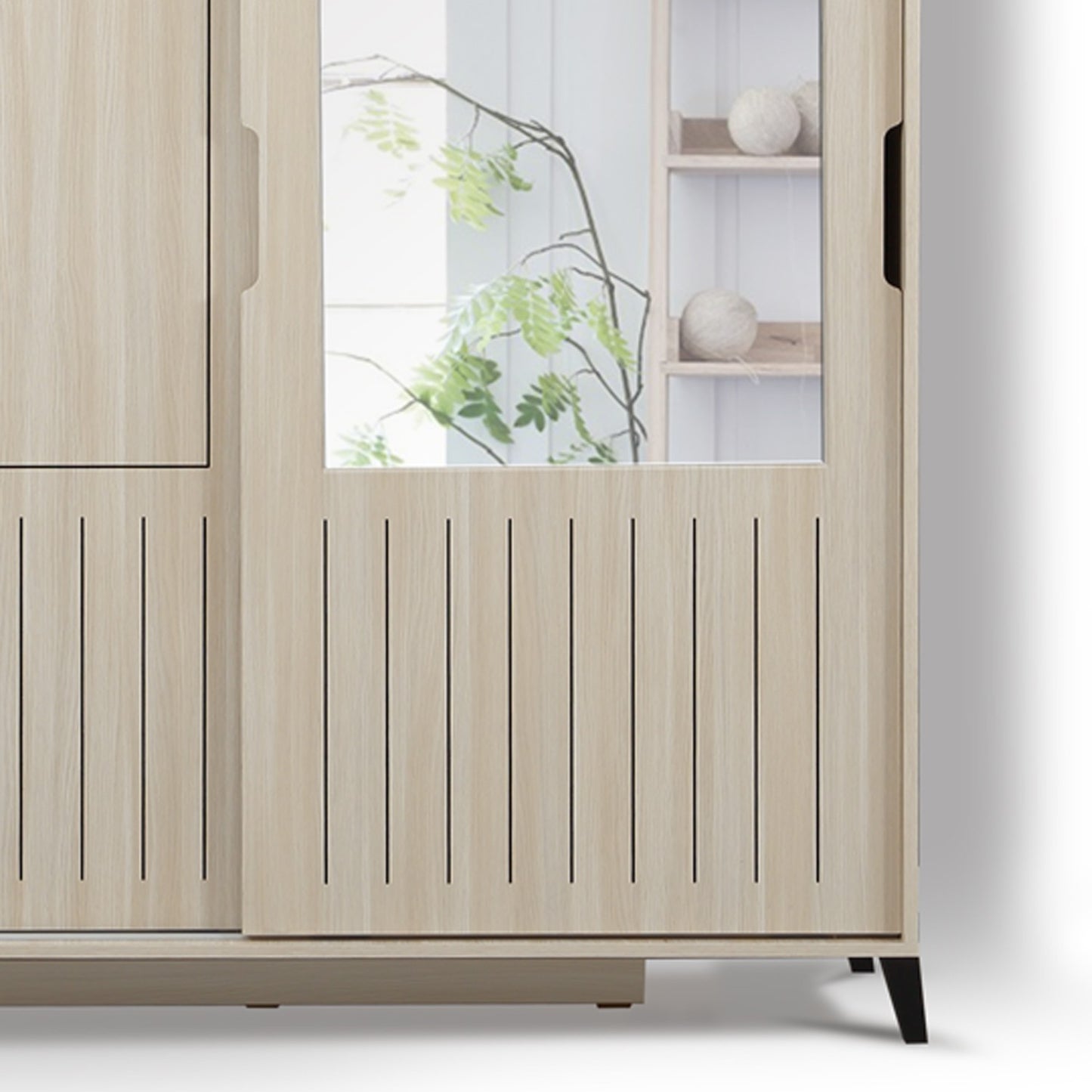 Ντουλάπα 150x216x60 εκ Δρυς 801CMY3430