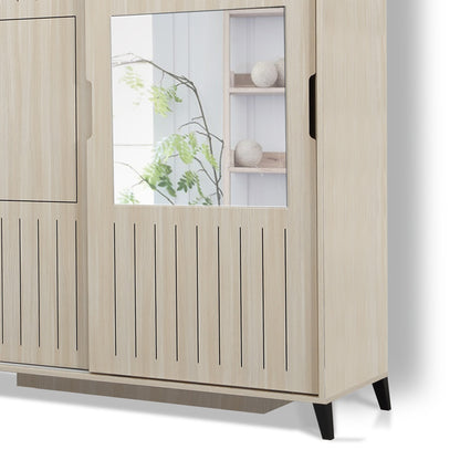 Ντουλάπα 130x216x60 εκ Δρυς 801CMY3432